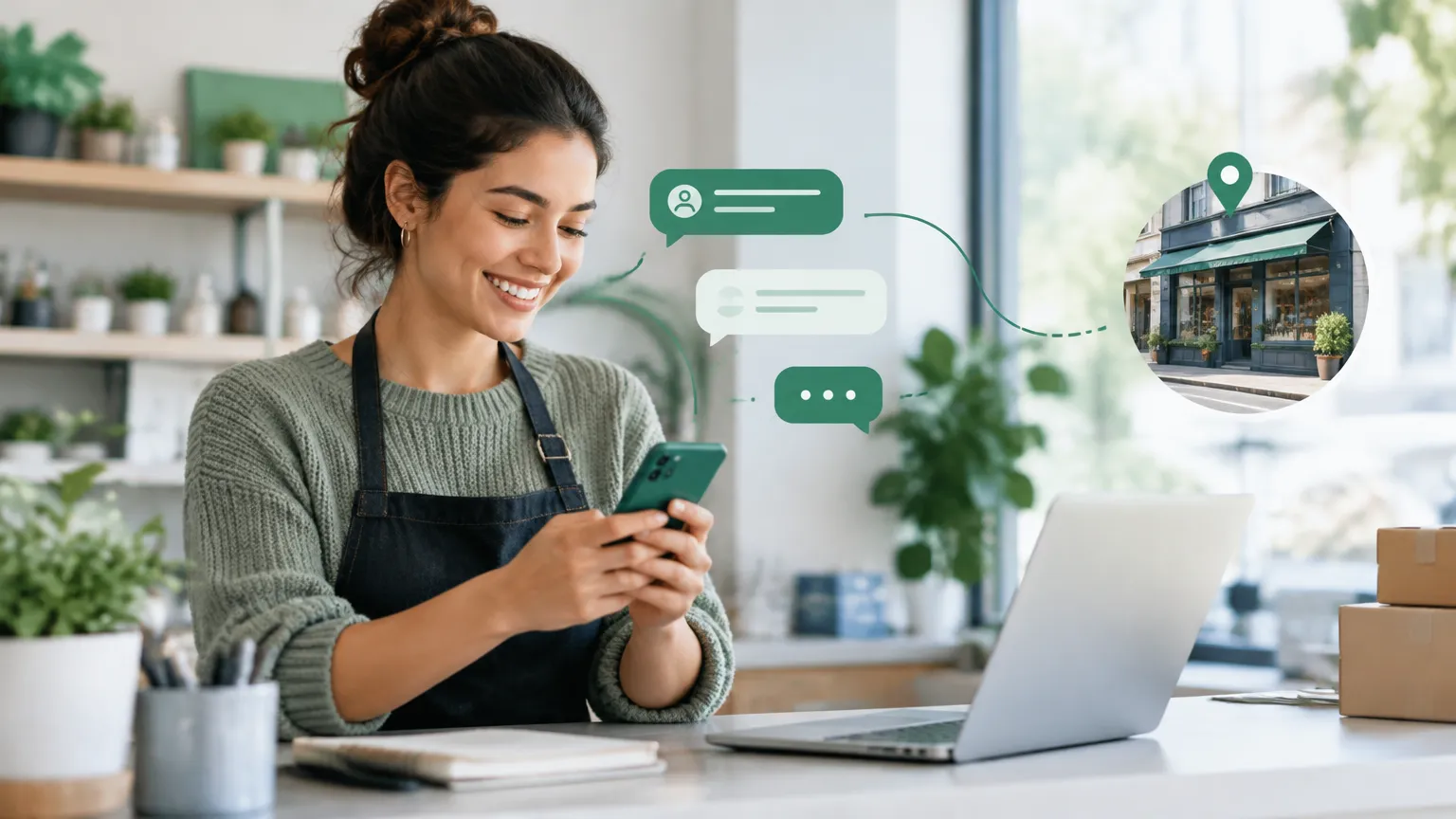 Cómo el SEO local se potencia con un chatbot activo 24/7 en tu web