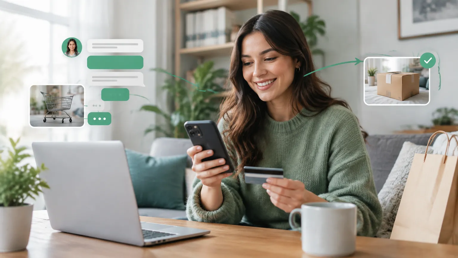 Chatbot para tiendas online: aumenta la conversión y reduce el carrito abandonado