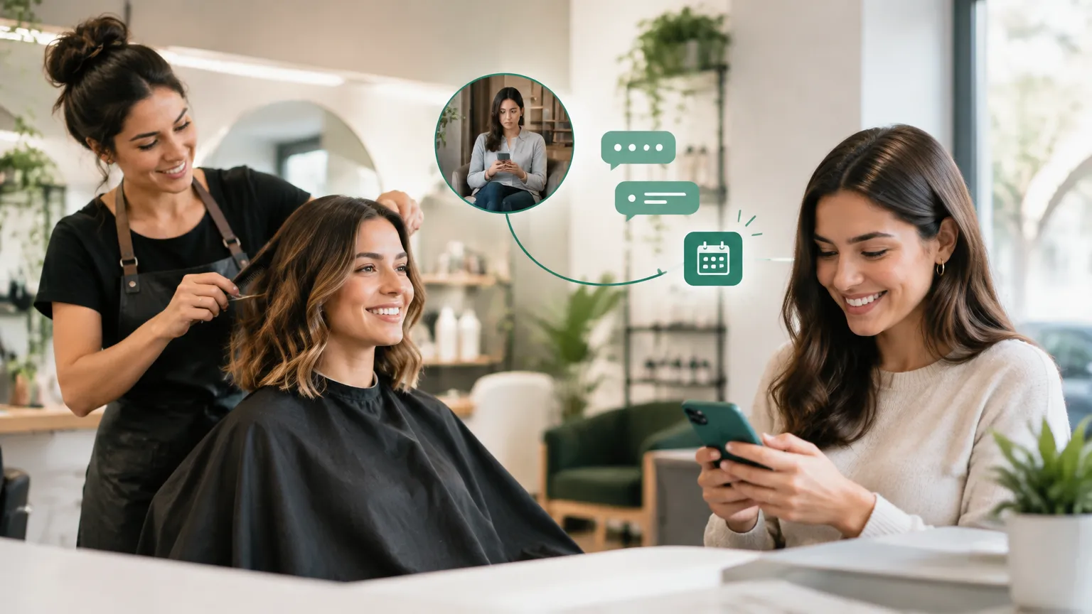 Chatbot para peluquerías: atención y ventas 24/7